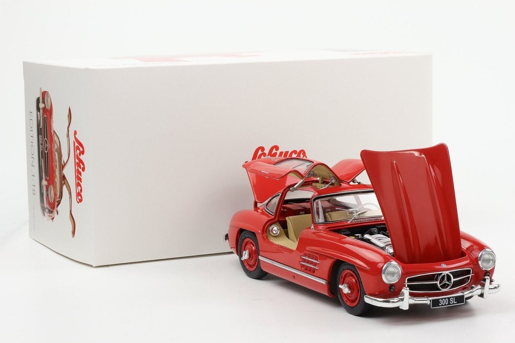 Schuco 1:18 - Model coupé - Mercedes-Benz 300 SL Coupé - HQ diecast model with openings #3.2