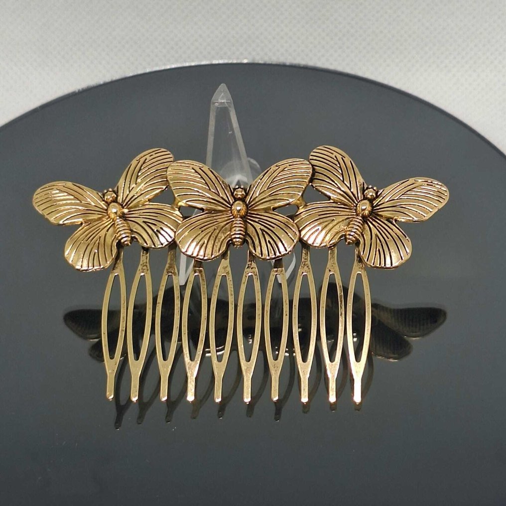 Ασήμι 925. - Καρφίτσα μαλλιών - Φαρφάλες. #3.2