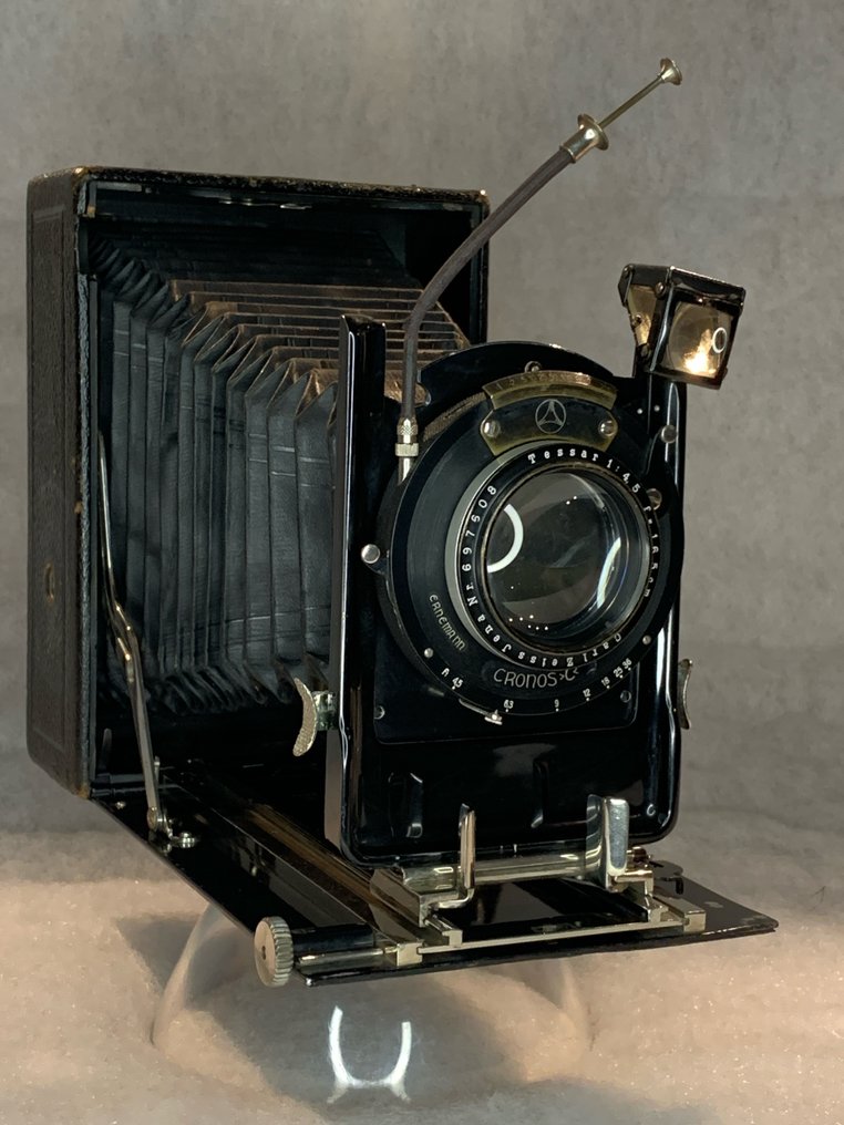 Ernemann Heag II Ser. II met Carl Zeiss Jena Tessar 4,5/16,5cm | Analoge Kamera #3.2