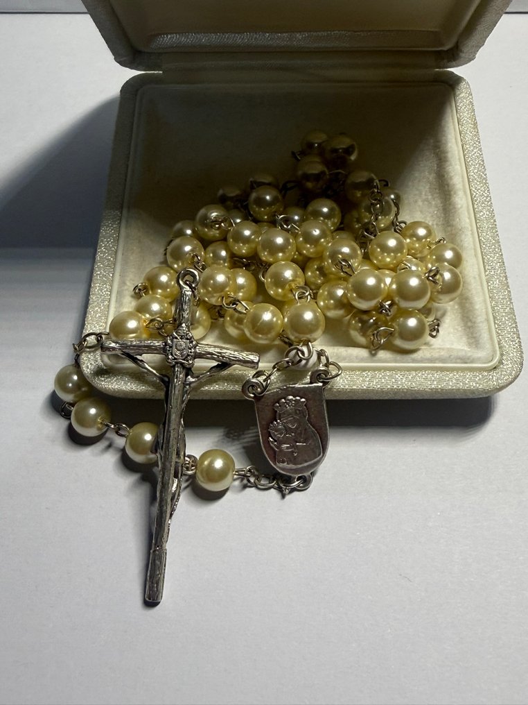  Ροζάριο - Επάργυρο, Ρόδον του Αγίου Πατέρα - Προσκύνημα του Πάπα Φραγκίσκου - Ευλογημένο και δοσμένο από τον Αγιότατο - 2010-2020 - Πάπας Φραγκίσκος  #4.3