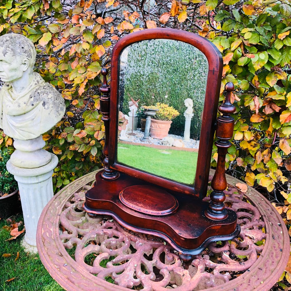 Miroir de table - Bois de violette - miroir de table victorien #2.1