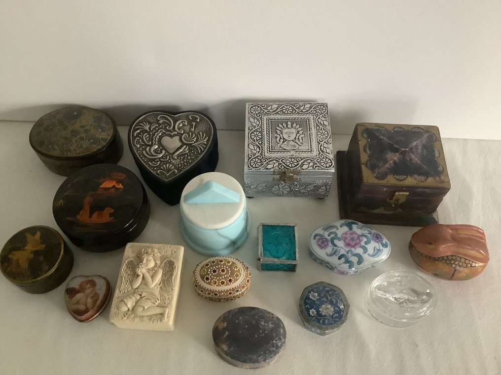 Coleção temática - Coleção de caixas de joias. #1.0