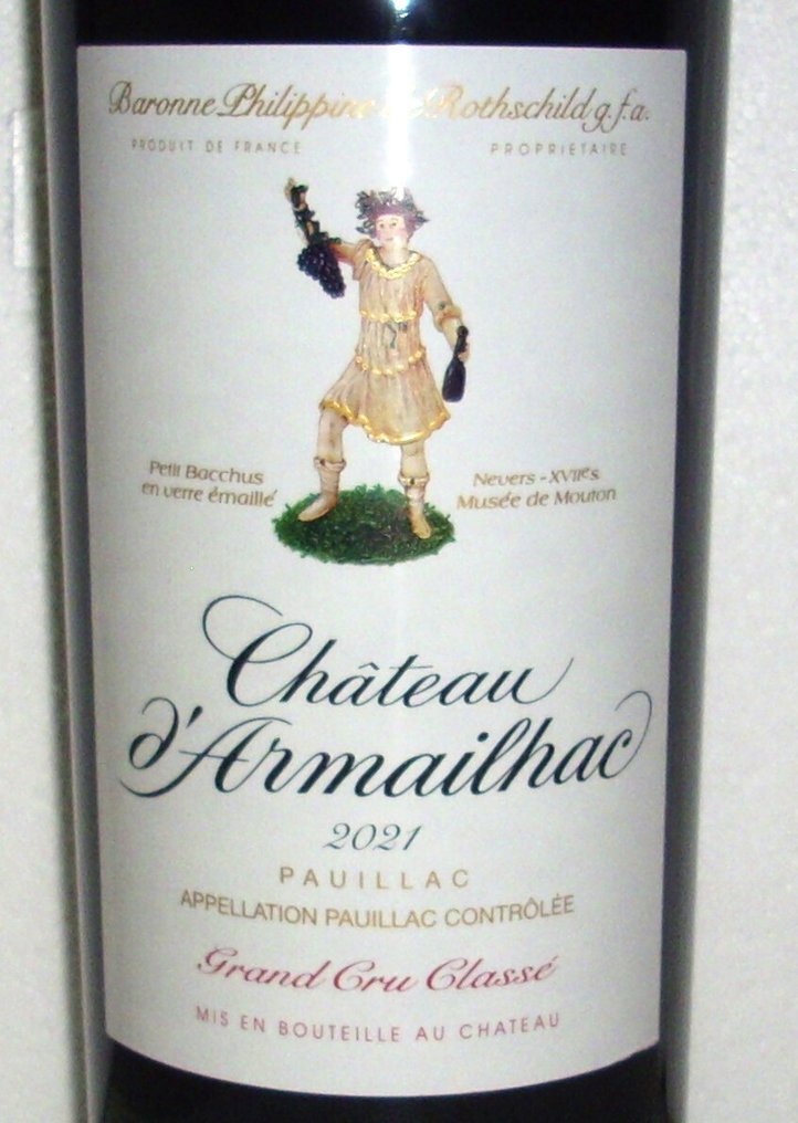 2021 Chateau d'Armailhac - 波雅克 5ème Grand Cru Classé - 1 馬格南瓶(1.5公升) #1.0
