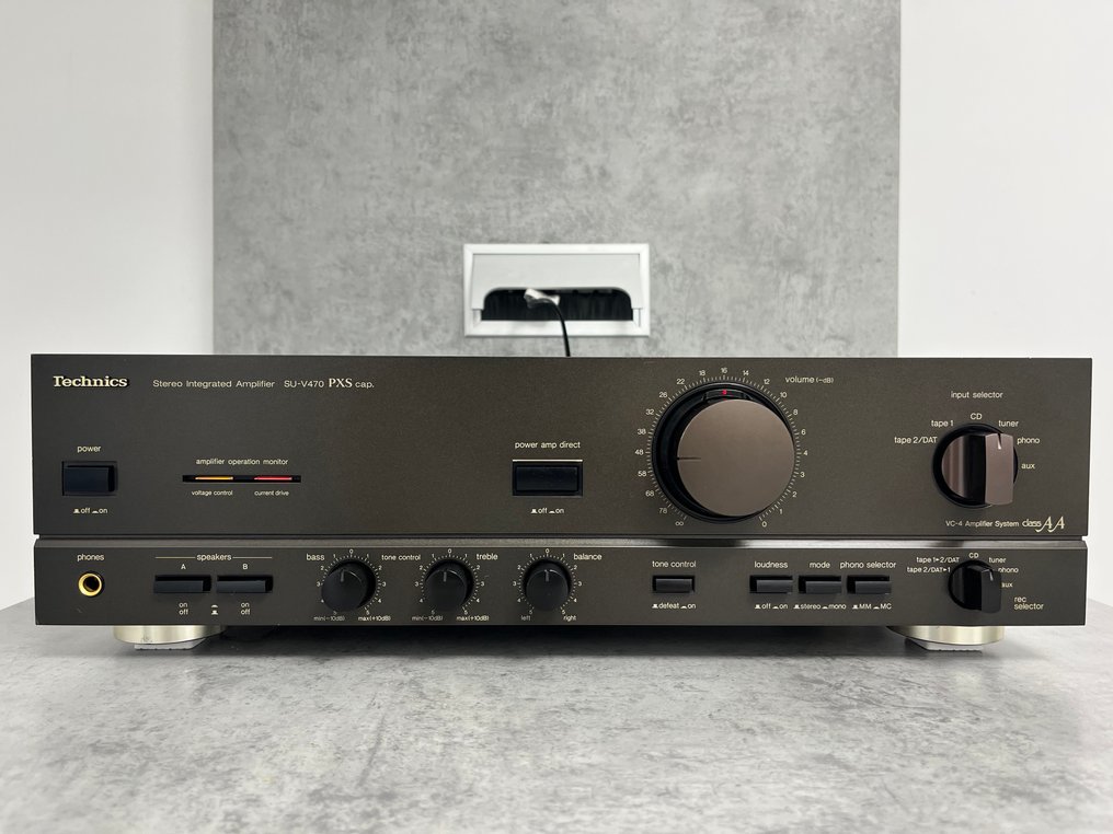 Technics - SU-V470 PXS Cap. Solid state integrated amplifier #1.0
