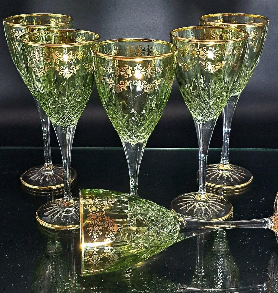 Artemisia - Drinking set (6) - I Merletti - Crystal #1.0