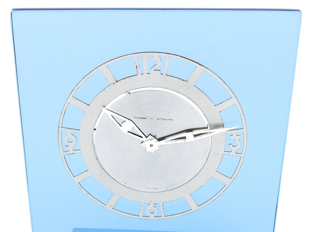 Table clock - Jaeger-LeCoultre -   Glass and chrome - 1930-1940 #2.1