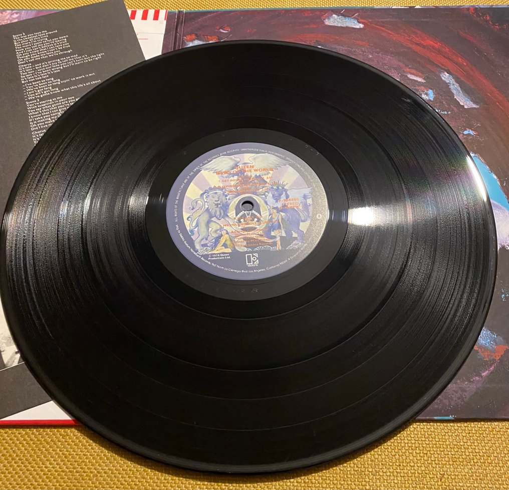 Queen - News Of The World - Vinylplate - Japansk trykkeri - 1977 #4.3