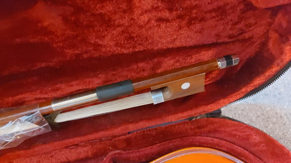 Unknown - Studieviool 1/2 maat, compleet met koffer, strijkstok, schoudersteun en hars - - Violino #2.1
