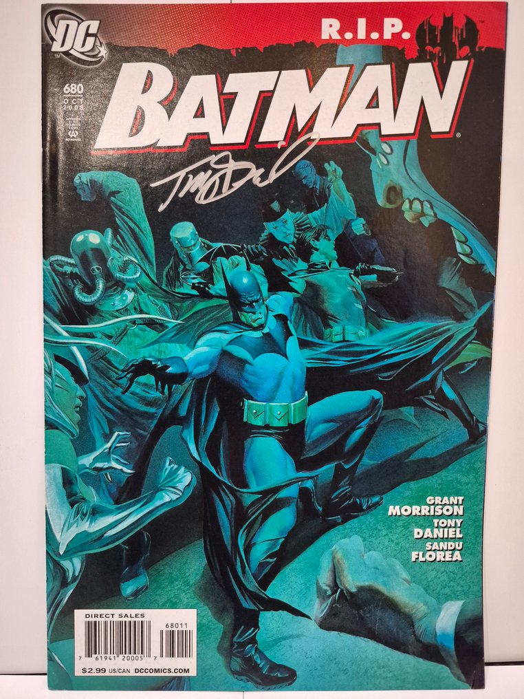 Batman 680 - Batman - 1 Signed comic - 2008/2008 #1.0