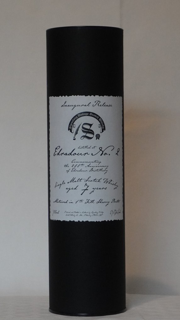 Edradour 2018 7 years old No. 2 Inaugural Release 200th Anniversary - Signatory Vintage - b. 2025 - 70 cl #2.1