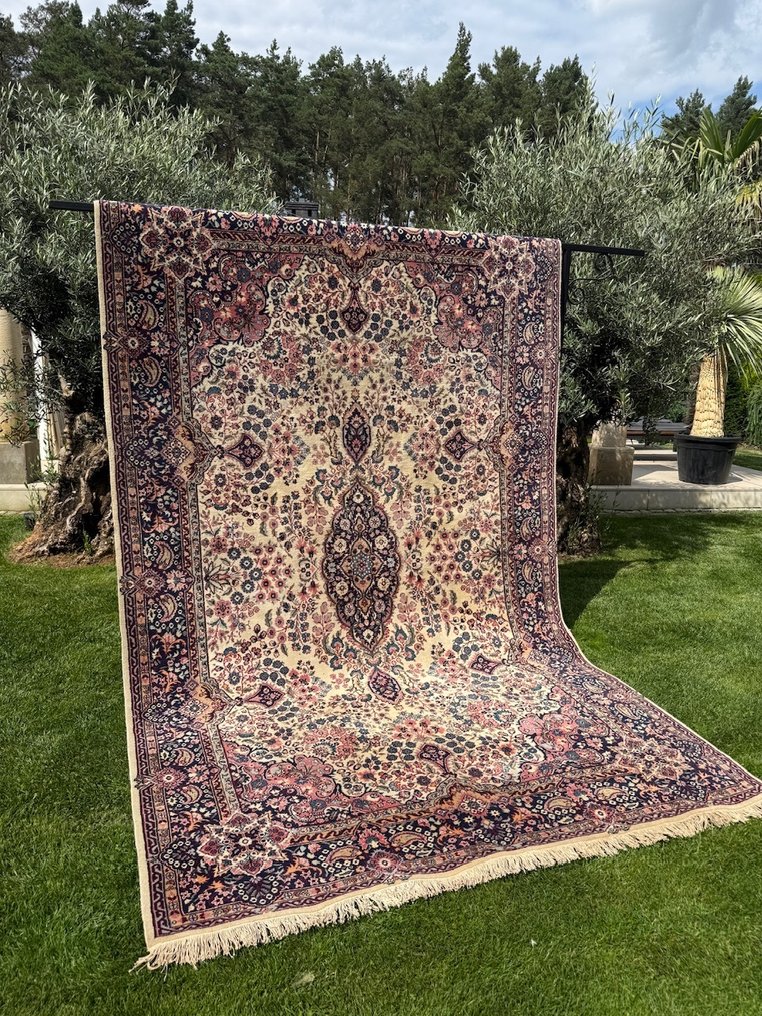 顶级印度克什米尔地毯 - 地毯 - 330 cm - 200 cm #1.0