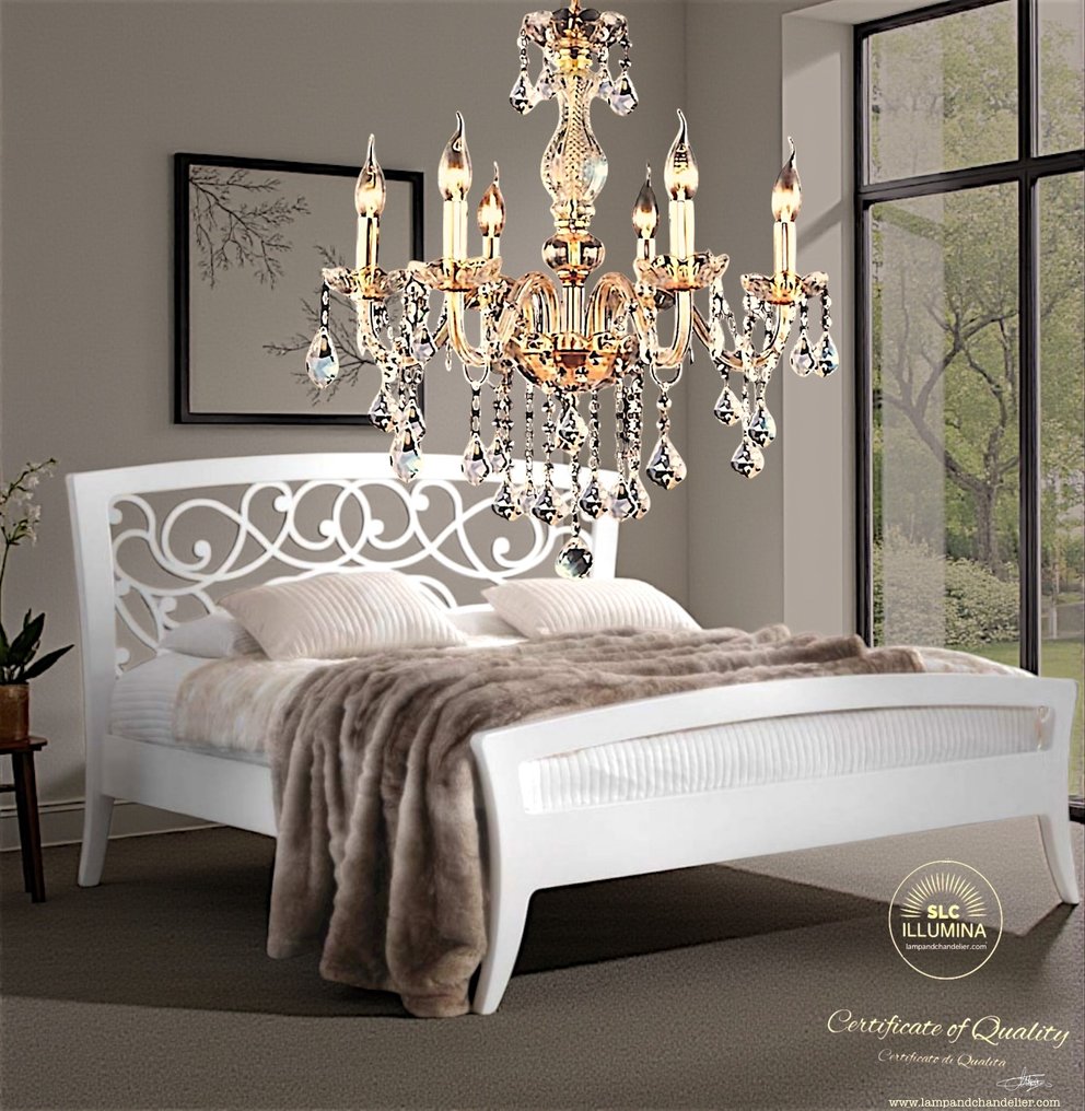 SLC Illumina - MG - Csillár - ECO Aurea6Luci - Kristály - ECO6Luci #1.0