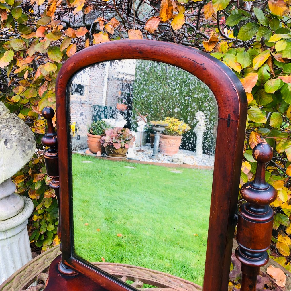 Miroir de table - Bois de violette - miroir de table victorien #4.3