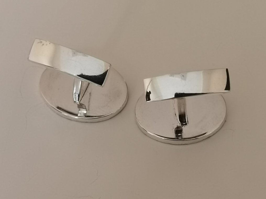 Tiffany & Co. - Gemelli - 14 carati Argento, Oro giallo #4.3