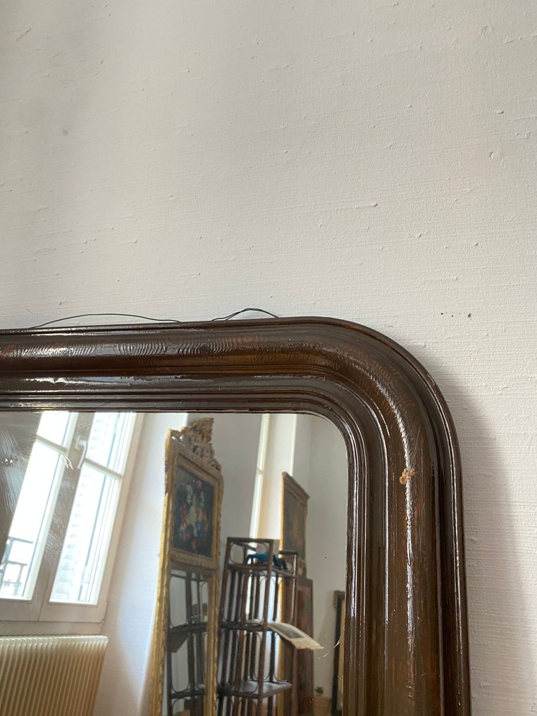 Espejo - Madera - Francia finales del siglo XIX - 114 cm #3.2