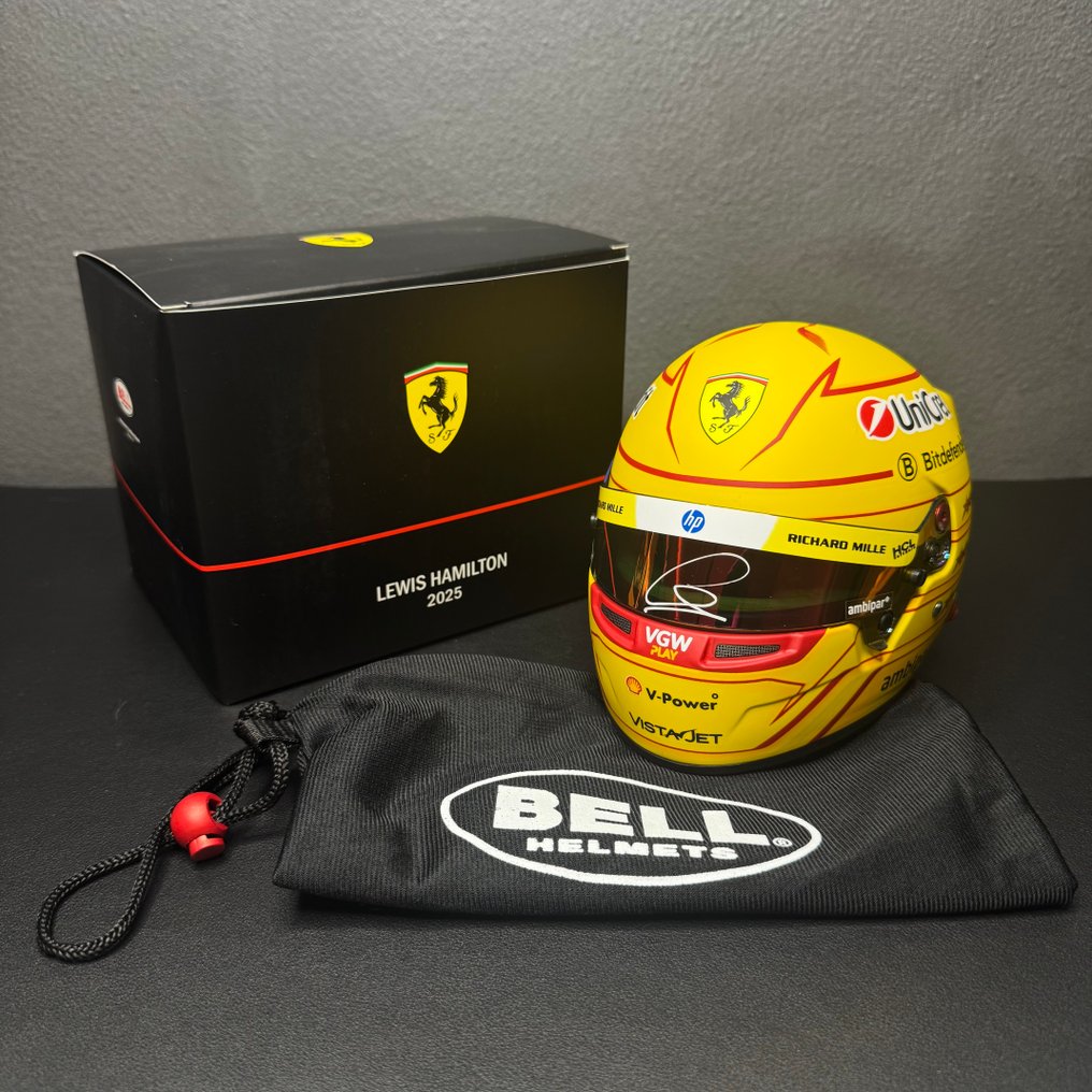Ferrari - Formula 1 - Lewis Hamilton - 2025 - Scale 1/2 helmet #1.0