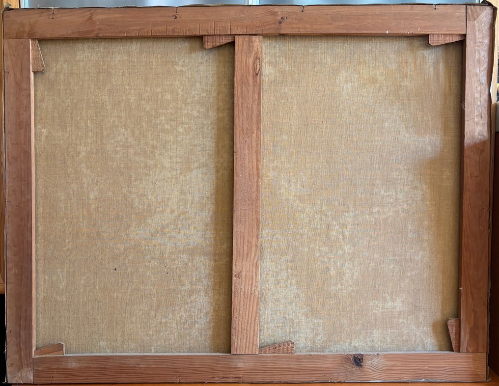 Carlos Vázquez Úbeda (1869-1944) - Still life with copper pot, fruit and flowers #4.3