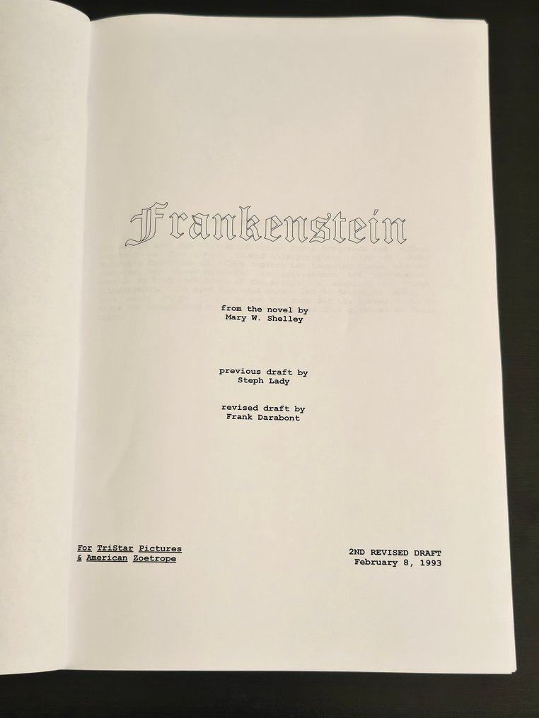 Frankenstein (1994) - Robert De Niro, Kenneth Branagh, Tom Hulce, Helena Bonham Carter - TriStar Pictures #1.0