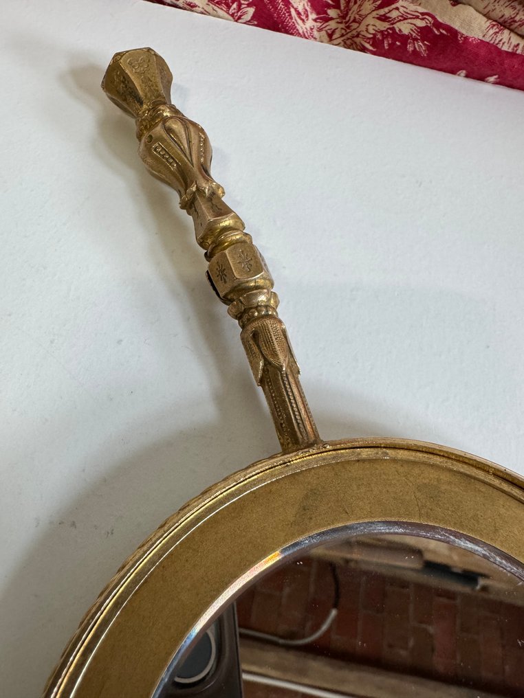 Specchio a mano - Bronzo, Ottone #4.3
