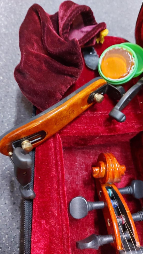 Unknown - Studieviool 1/2 maat, compleet met koffer, strijkstok, schoudersteun en hars - - Violino #1.0