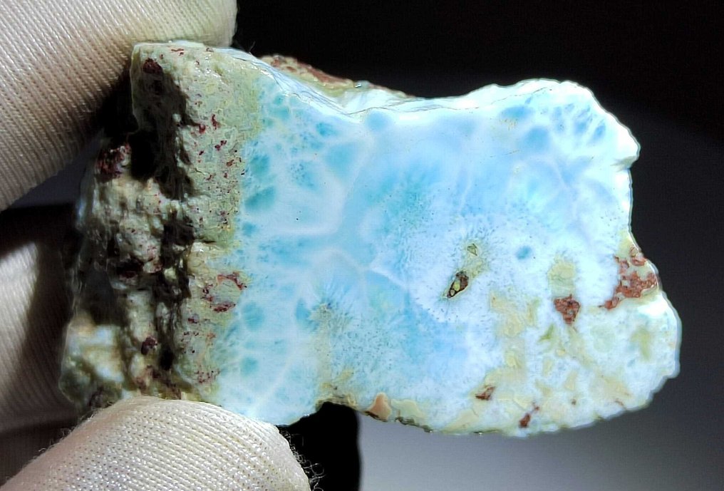 Larimar - Υψηλής ποιότητας - 205 καράτια- 41 g #2.1