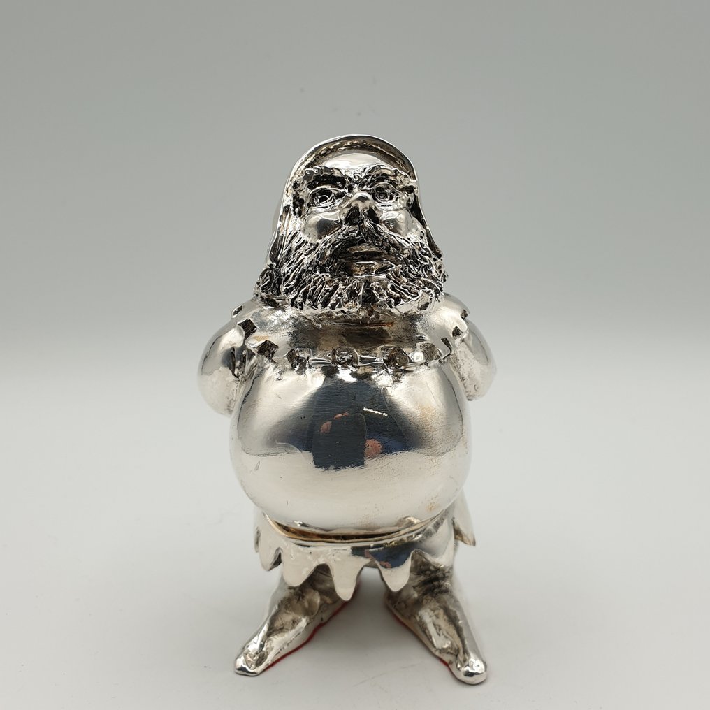 Grande Elfo dei boschi natalizio rivestito in Argento - Figure - Plated in silver #1.0