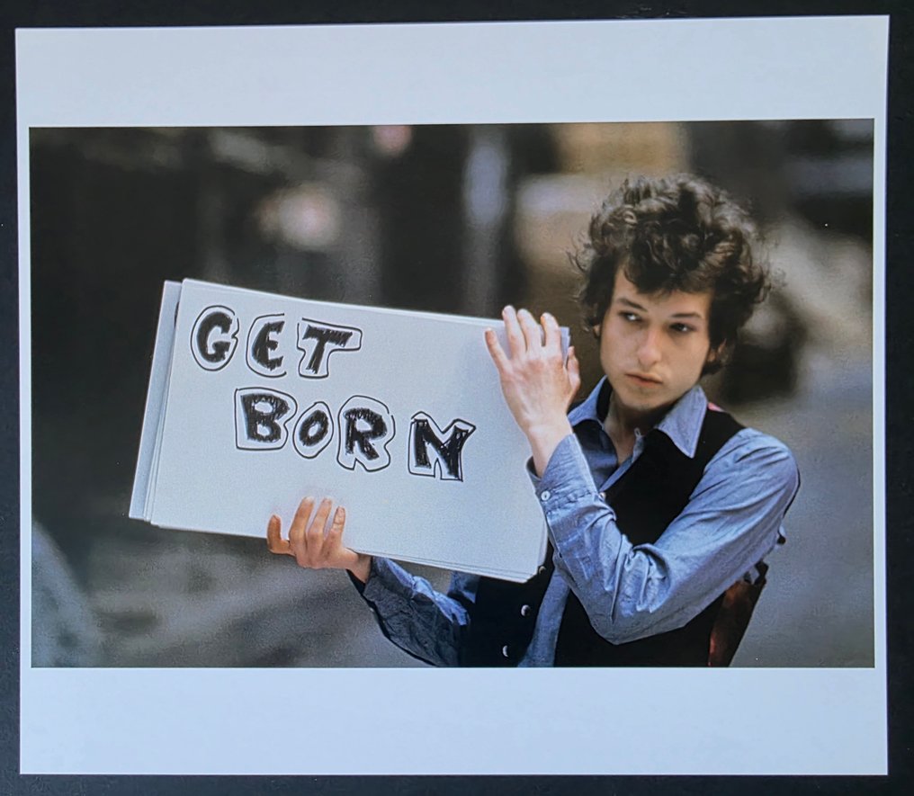 Tony Frank (1945) - Bob Dylan sur le tournage d'un clip à Londres, 1965 #1.0