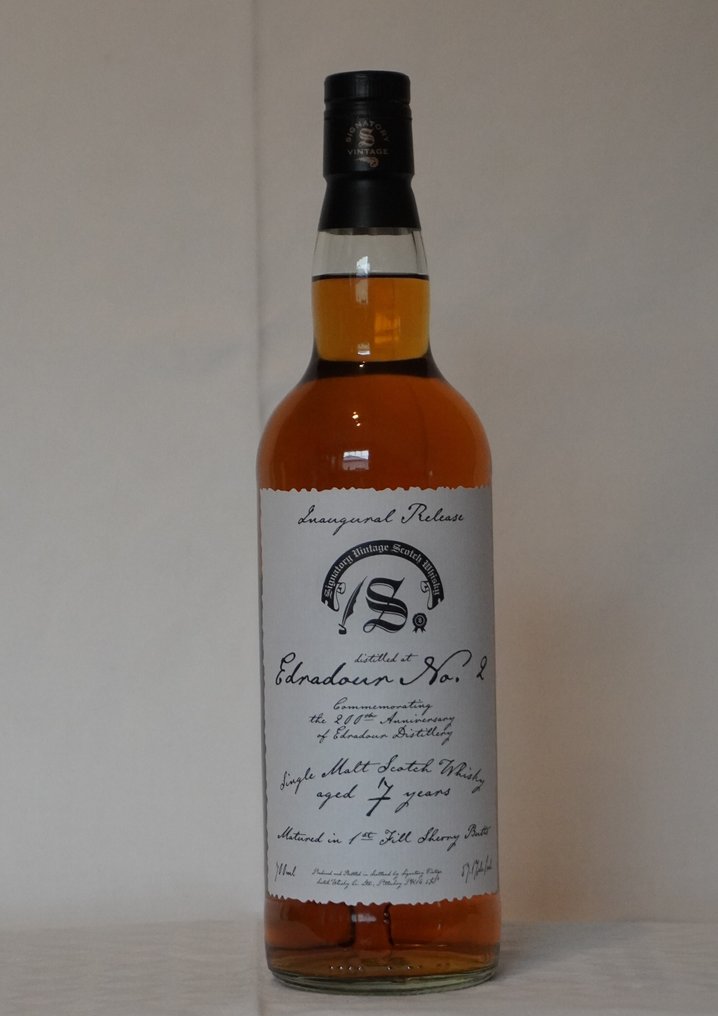 Edradour 2018 7 years old No. 2 Inaugural Release 200th Anniversary - Signatory Vintage - b. 2025 - 70 cl #4.3