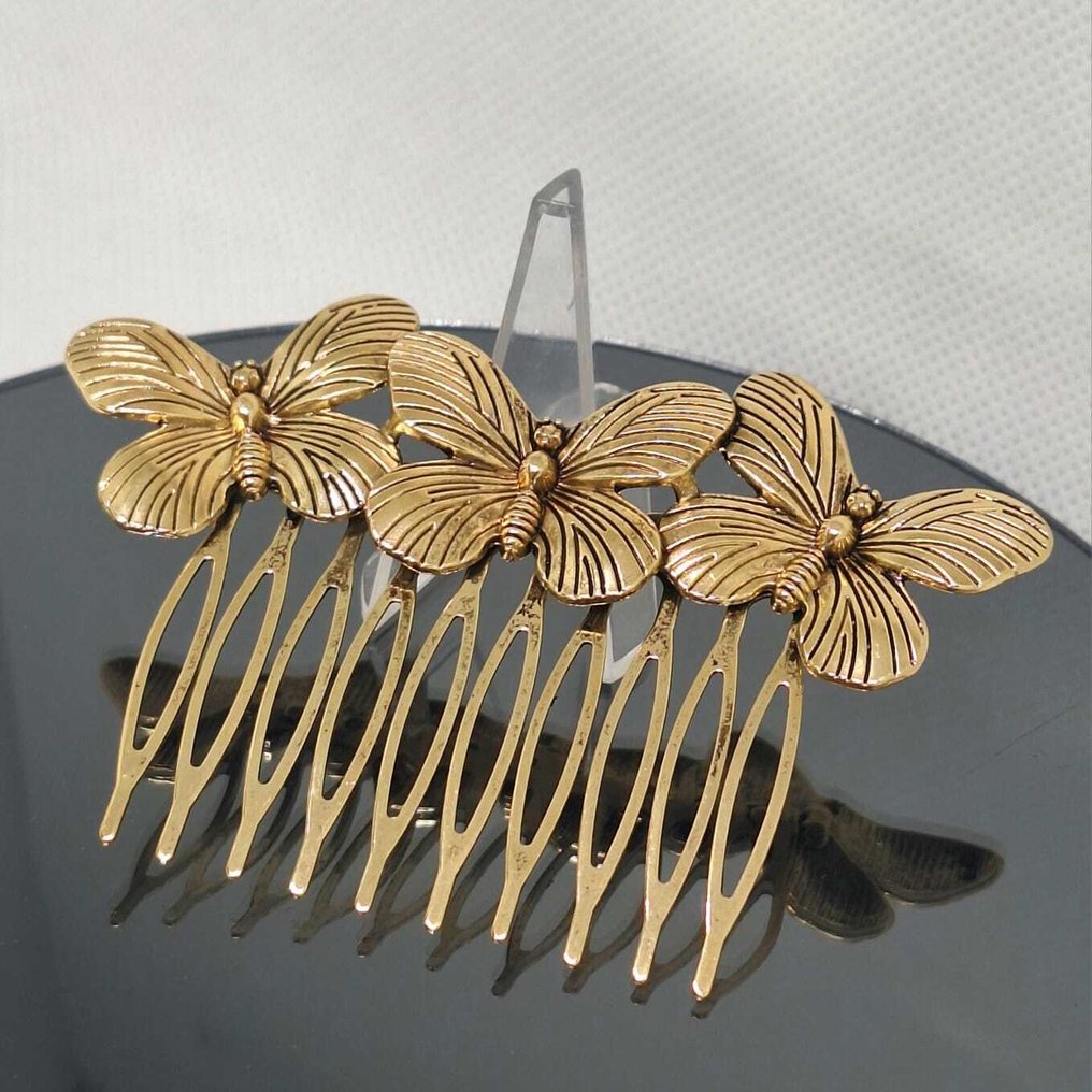 Ασήμι 925. - Καρφίτσα μαλλιών - Φαρφάλες. #2.1