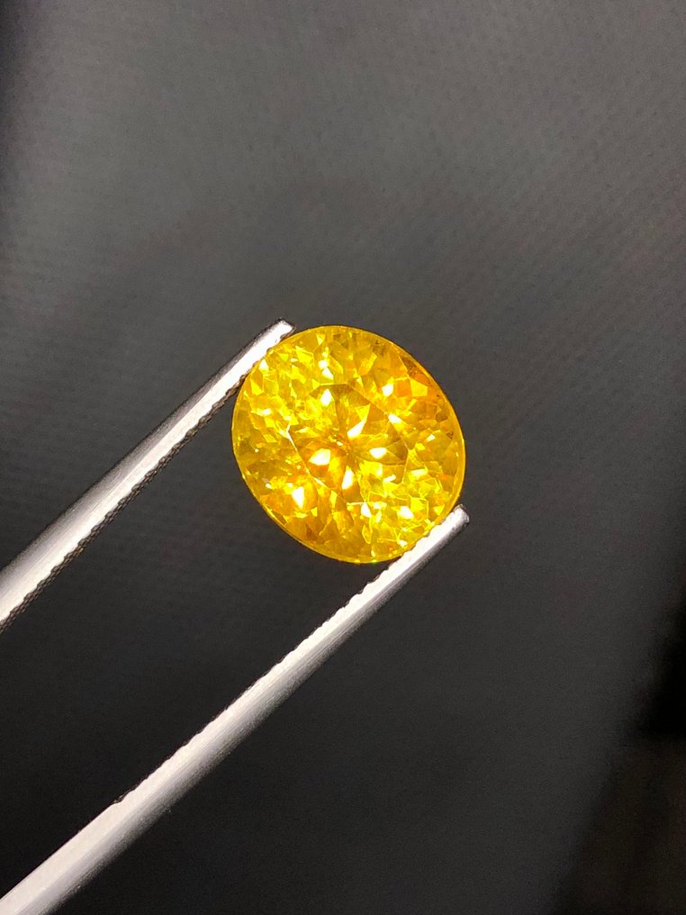 没有保留价 - 1 pcs 黄色 闪锌矿 - 5.73 ct - 国际有色宝石协会(ICA GemLab) #3.2