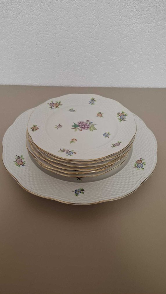 Herend - 盘子 (7) - Eton - 瓷 - 手工绘制 #1.0