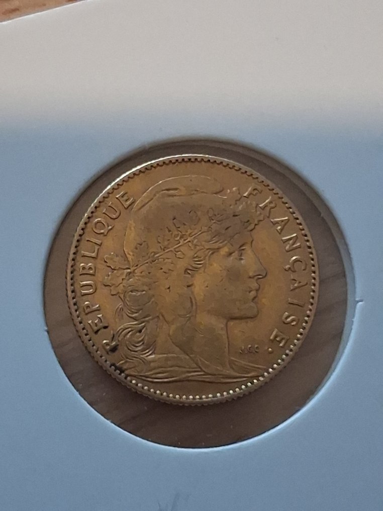 France. 10 Francs 1906 Marianne #1.0