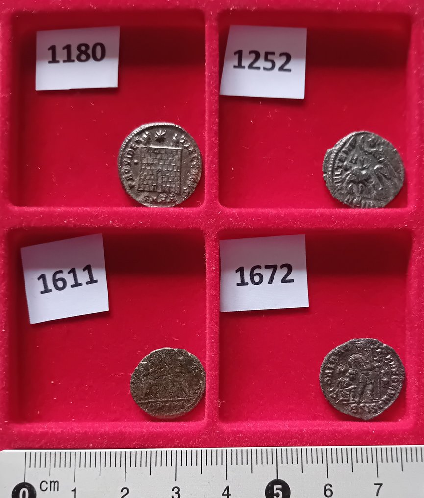 Ρωμαϊκή Αυτοκρατορία Lot of 17 late Roman Æ coins (#1180) 3rd-4th century AD (χωρίς τιμή ασφαλείας) #3.2
