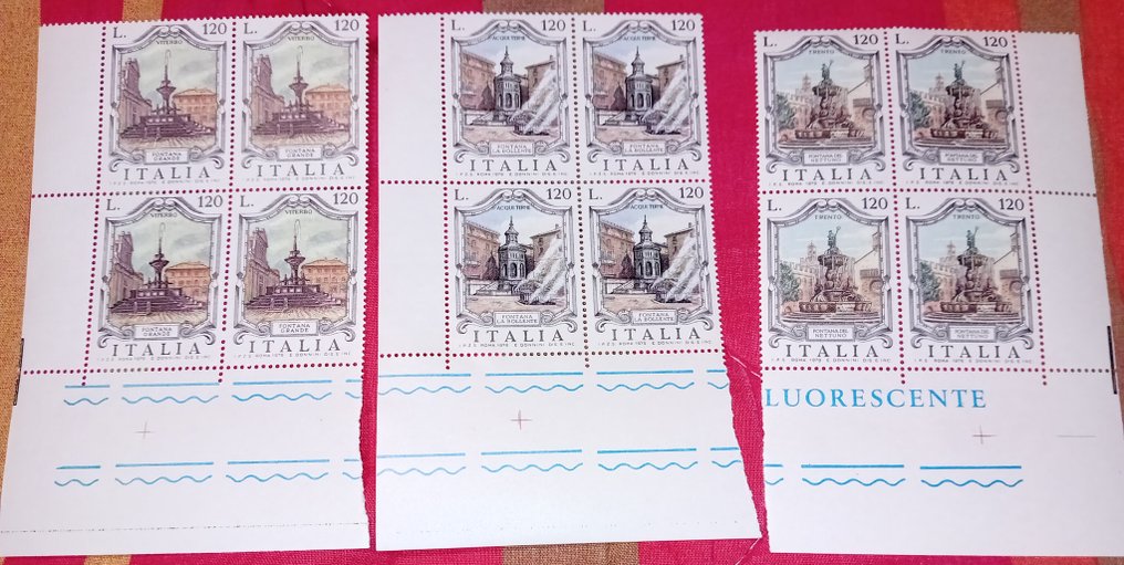 義大利 1945/1981 - 意大利共和国及意大利地区245个新区域的收集 **MNH #2.1