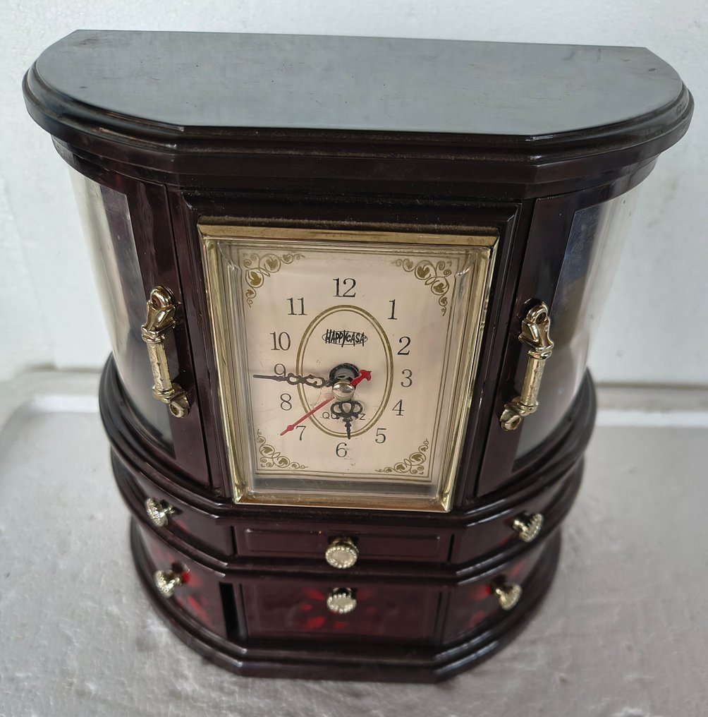 Fémtekercses zenedoboz - Olaszország - 1960-1970 - Carillon kulcsos eszközzel #1.0