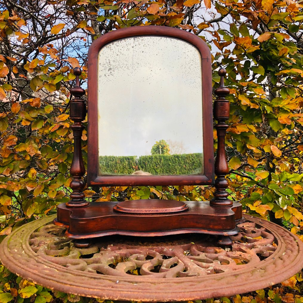Miroir de table - Bois de violette - miroir de table victorien #1.0