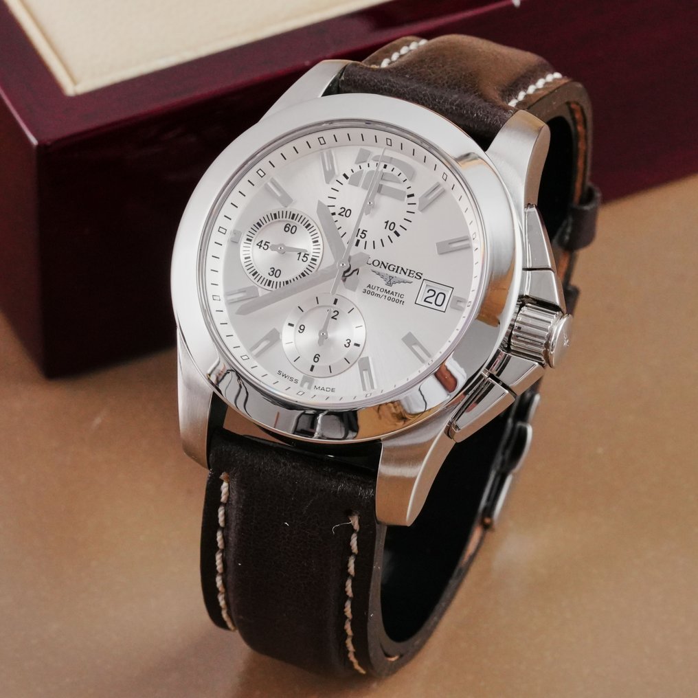 Longines - Conquest Chronograph - L3.662.4 - Mænd - 2020+ #1.0