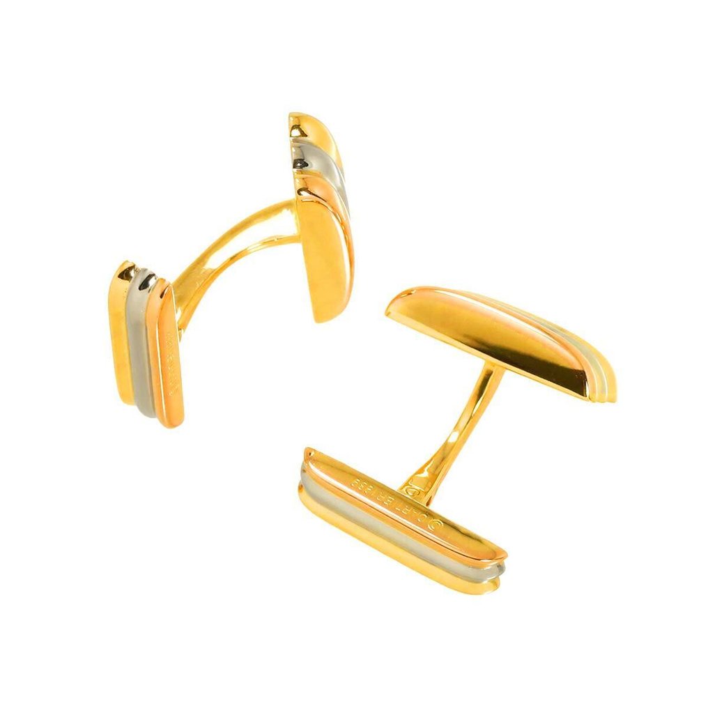 Cartier - Μανικετόκουμπα - 18 καράτια Κίτρινο χρυσό, Λευκός χρυσός, Ροζ χρυσό #3.2