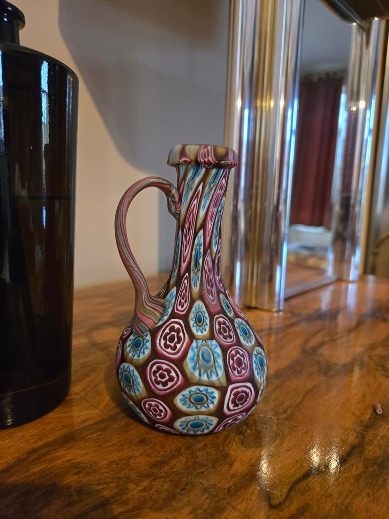 Fratelli Toso - Váza - Üveg - Kicsi váza Millefiori #3.2