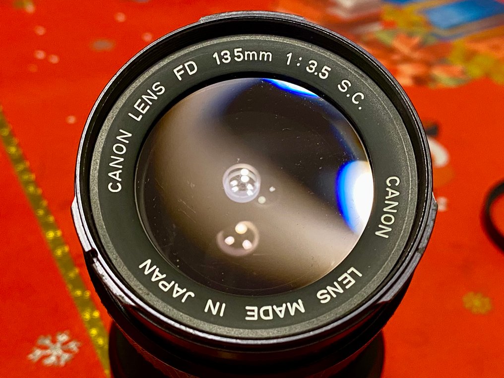 Canon Canon Lens FD 135mm 1:3.5 S.C. Teleobjektiv #1.0