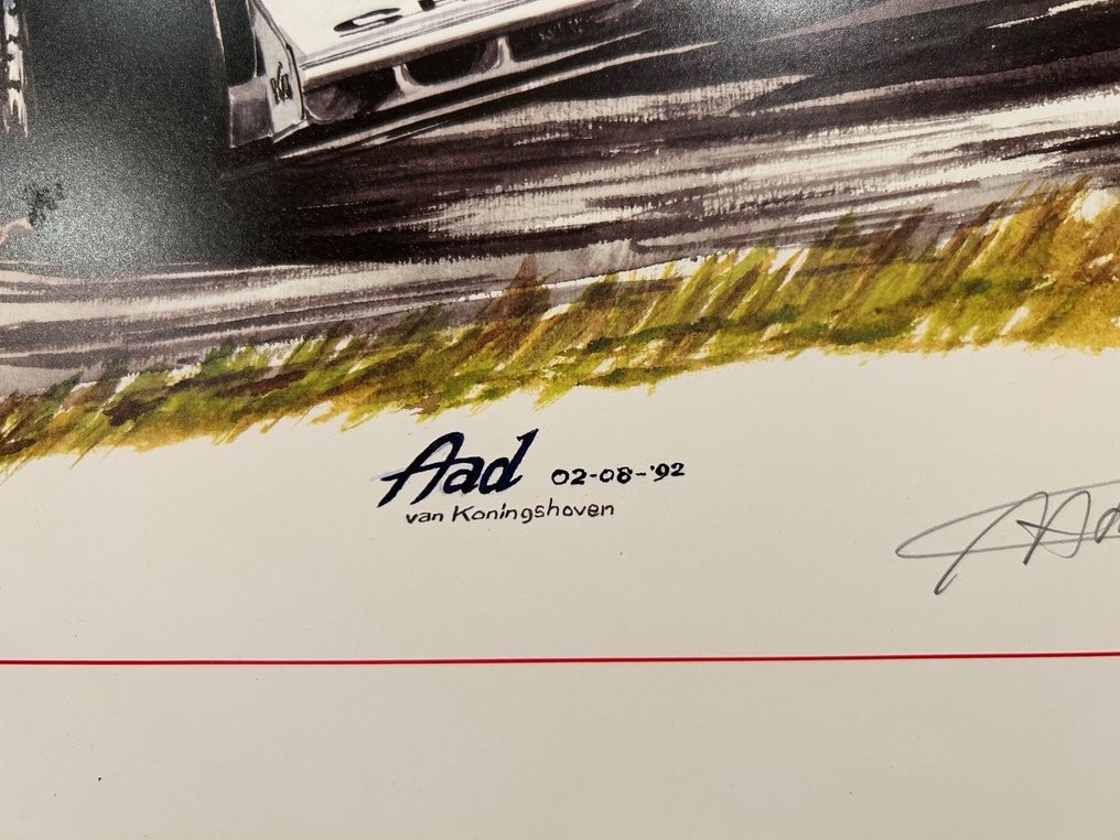 1992 - 丝网印刷限量版 550/850  #2.1