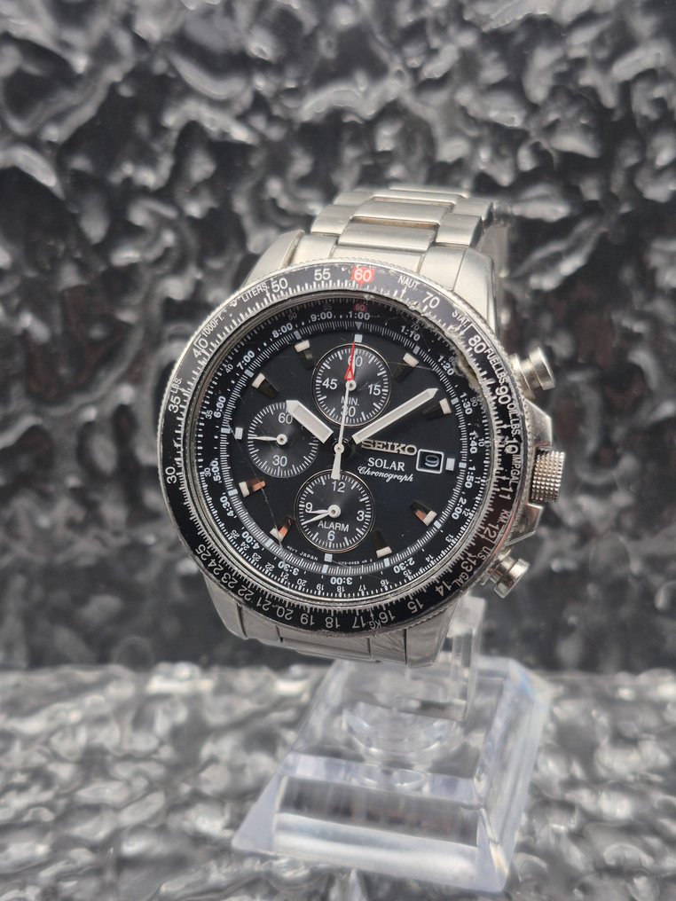 Seiko - Solar Flightmaster - No Reserve Price - V172-0AC0 // SSC007 - Men - 2000-2010 #1.0
