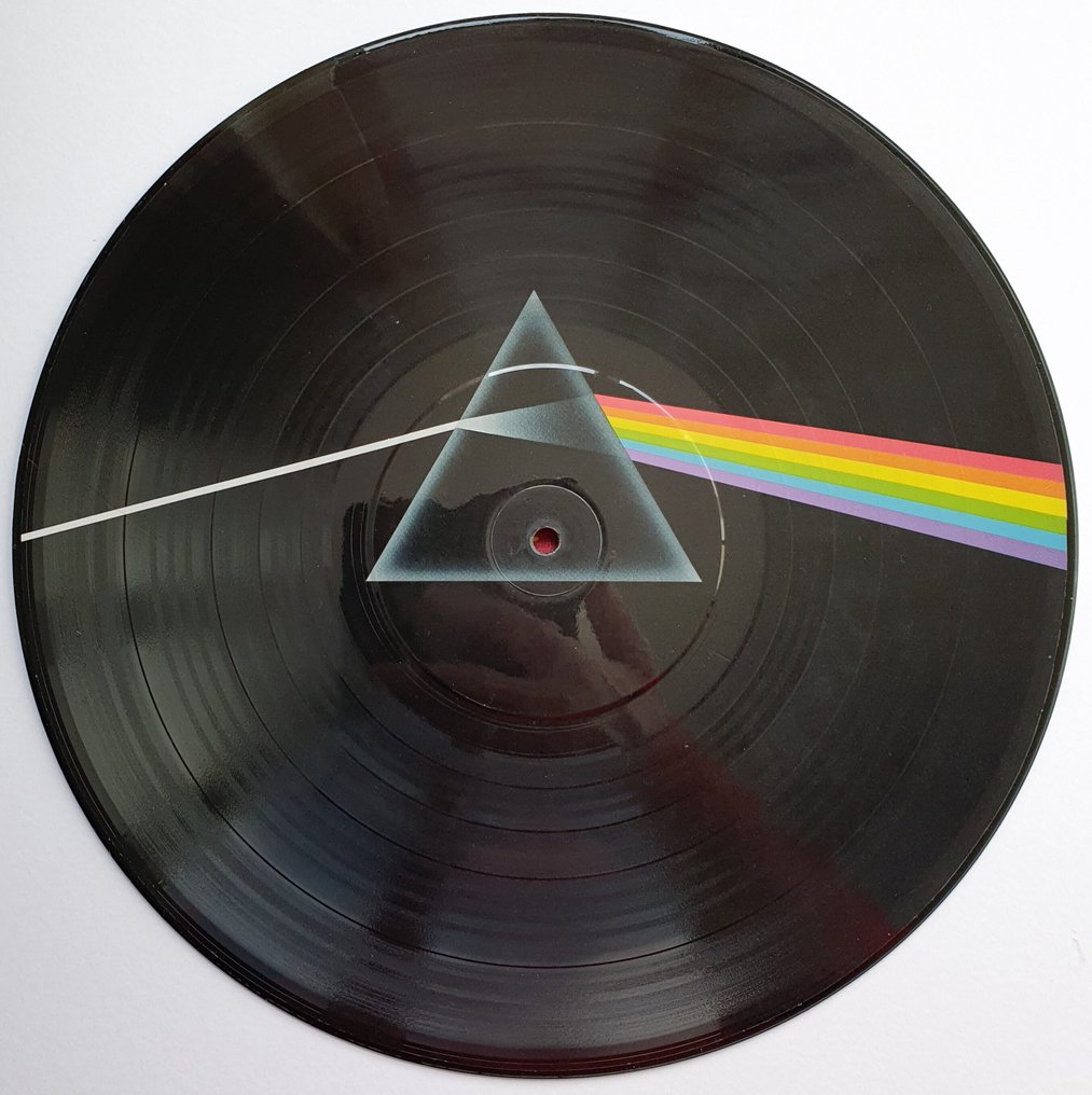 Pink Floyd - The Dark Side Of The Moon (Picture Disc) - Yksittäinen vinyylilevy - Picture disc - 1973 #1.0