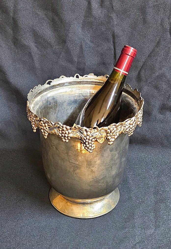 Silea - Secchiello per champagne - Placcato argento #1.0