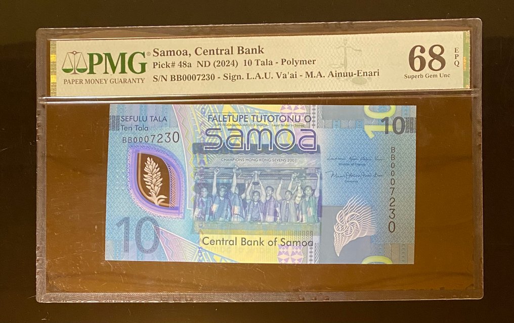 Samoa. - 10 Tala ND (2024) - Pick 48a  (Ingen mindstepris) #1.0
