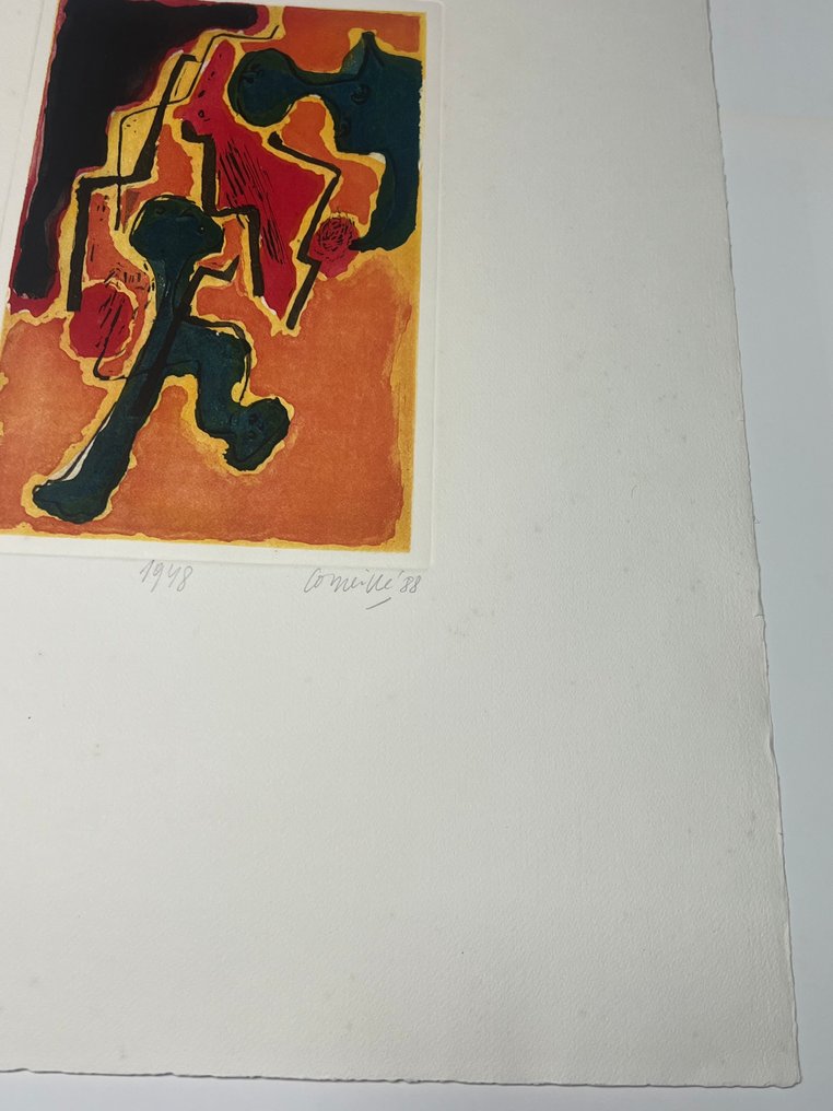 Corneille (1922-2010) - Aquatinte Cobra 1948- 1988 #4.3