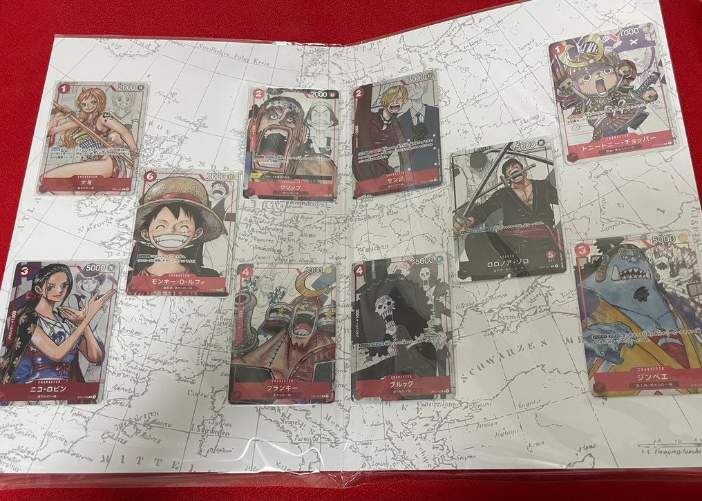 Bandai - 4 Sealed card - One Piece #2.1