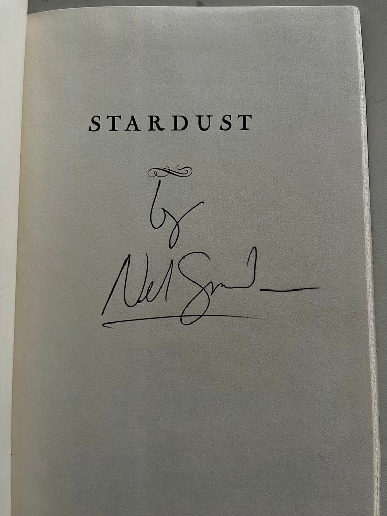 Signed, Neil Gaiman - Stardust - 1999 #1.0