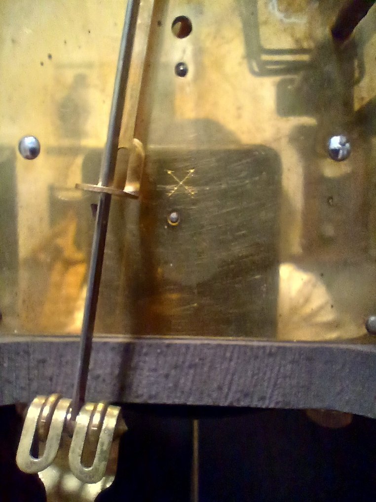 Ρολόι τοίχου -   Ορείχαλκος, Ξύλο - 1910-1920 - H.A.U #3.2