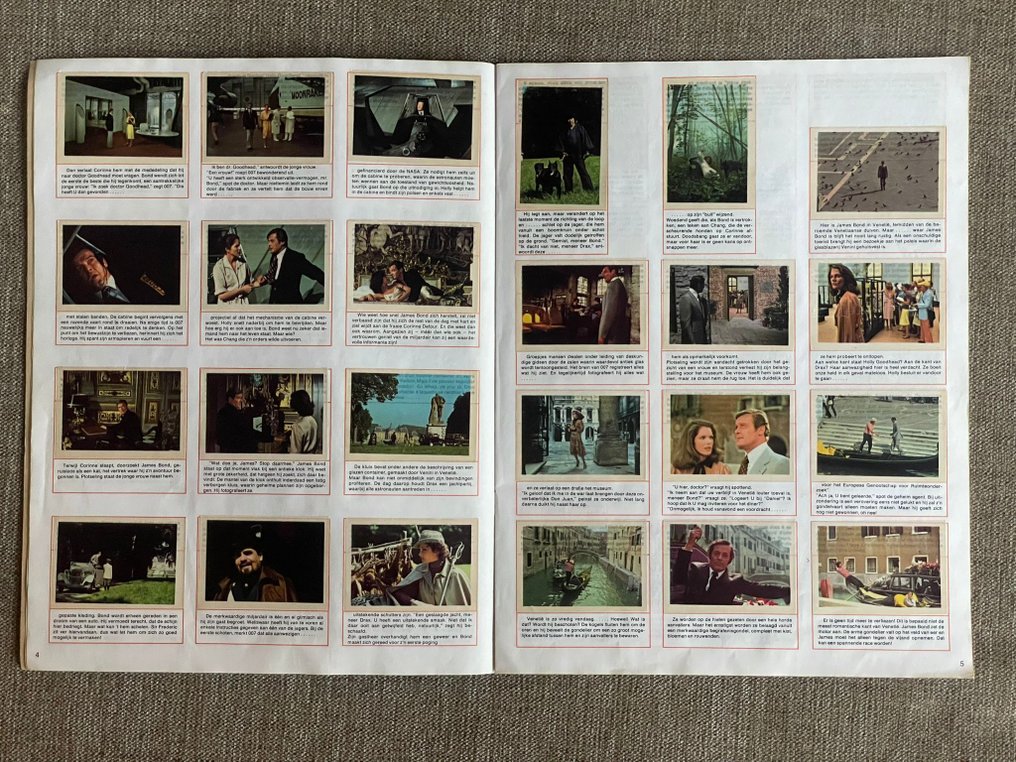 Vanderhout James Bond 007 - Moonraker - Roger Moore - 1 完整專輯 - Good (GD) #4.3